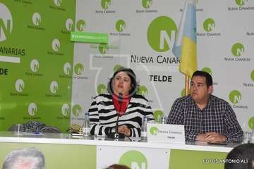NC elige a Carmen Hernández candidata a la Alcaldía de Telde (Reportaje gráfico Antonio Alí)